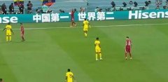 卡塔爾世界杯賽場(chǎng)中國(guó)第一,世界第二廣告牌亮了